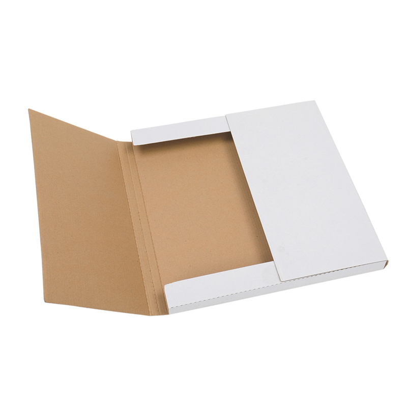 Vinyl Record Shipping Mailer Boxes - 25 Pack, 12.5x12.5x1 Inches, White