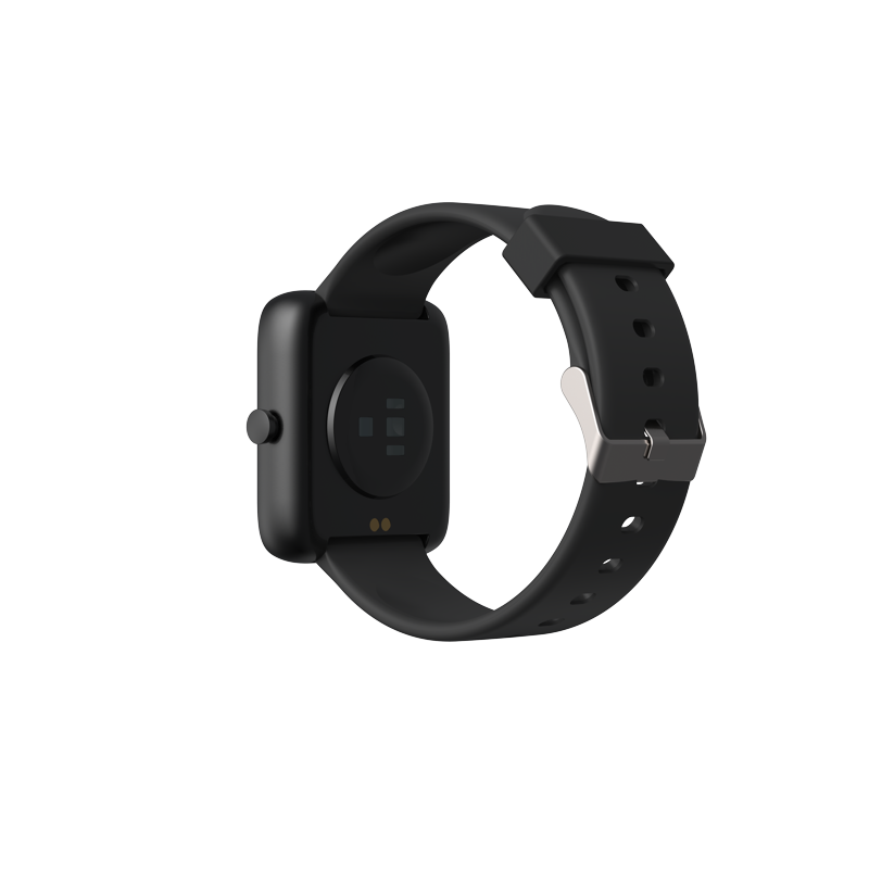 Smartwatch with Sleep Monitor GPS Workout Tracker Water Resistant - 3Plus Vibe Lite Black