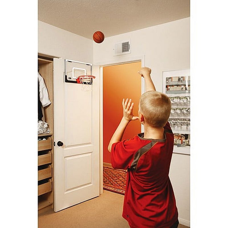 Mini Mountable Indoor Basketball Hoop - Door & Wall Mountable, 32 or 44 Inch Backboard