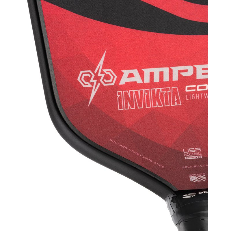 Selkirk Amped Control Pickleball Paddle - Red, Lightweight, USAPA Approved