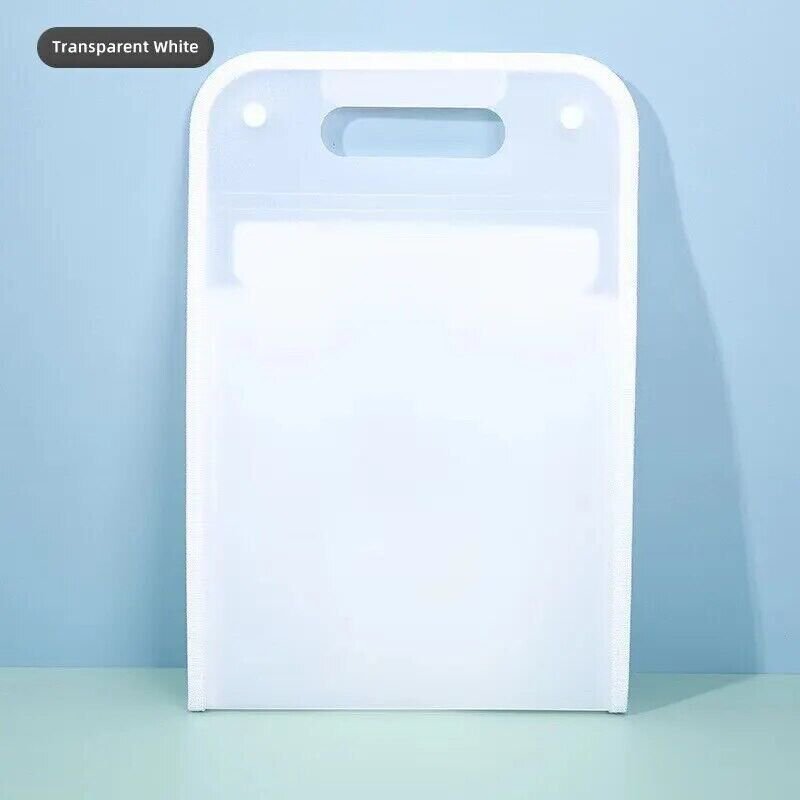 Vertical Expanding File Folder Organizer with 13 Pockets - A4 Letter Size Document Storage