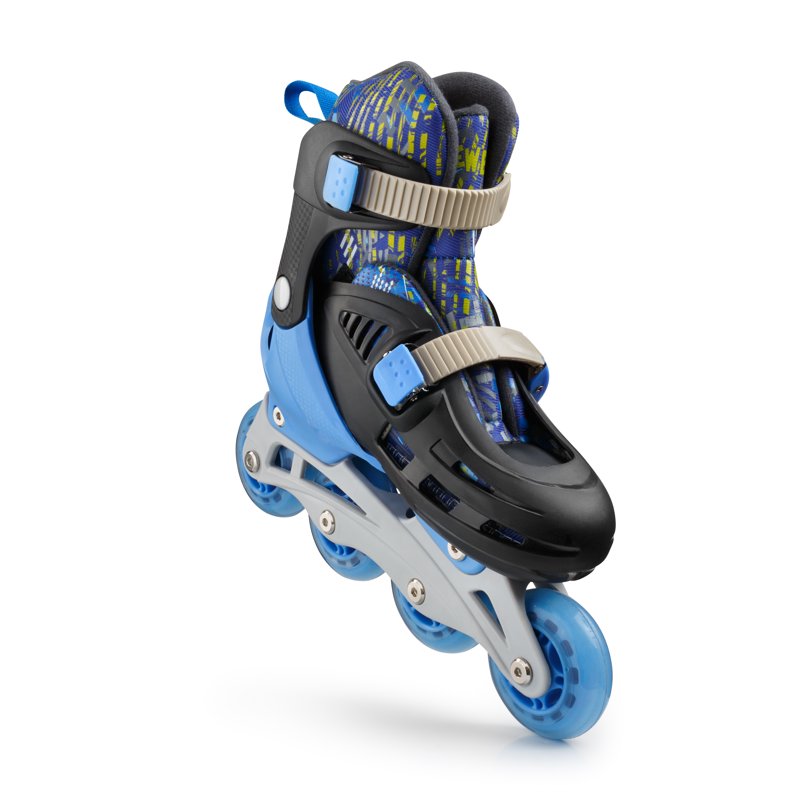Adjustable Kids Inline Skates - 4 Wheel Roller Blades for Outdoor Fun