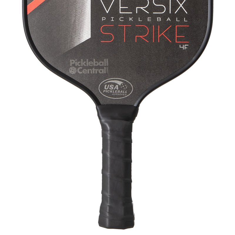 VERSIX Strike 4F Lightweight Pickleball Paddle - 7.1-7.5 oz, Orange, Universal Grip