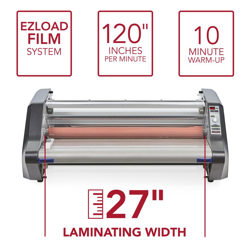 GBC Ultima 55 Thermal Roll Laminator 27-Inch Wide, Fast Warm-Up