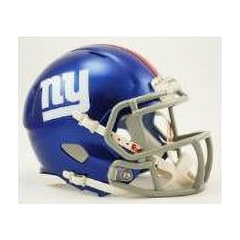 Mini Football Helmet Riddell New York Giants Speed Replica Scale