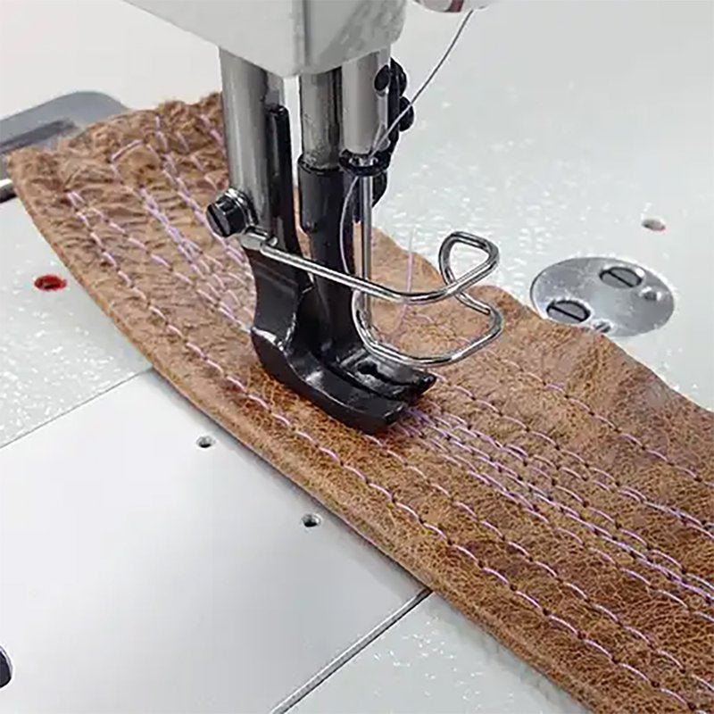 Industrial Sewing Machine with Chair Bundle for Heavy-Duty Fabric & Leather
