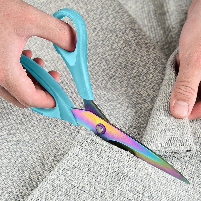 Scnor 3-Piece Titanium Alloy Craft Scissors Set - Multi-Purpose Sewing & Crafting Scissors (Variation: C, NKN210629971)