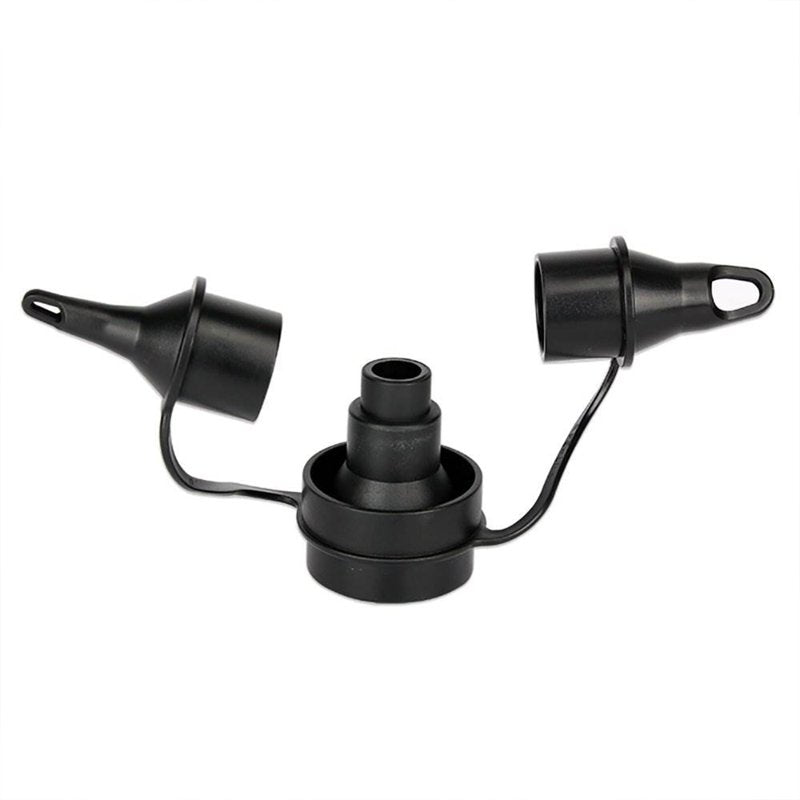 Electric Air Pump for Inflatables - 120V Portable Inflator with 3 Nozzles