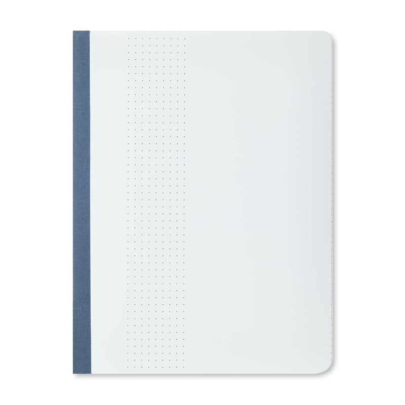 Poly Cover Dot Ruled Composition Notebook 7.5 x 9.75 Inches - 80 Pages - 4 Pack