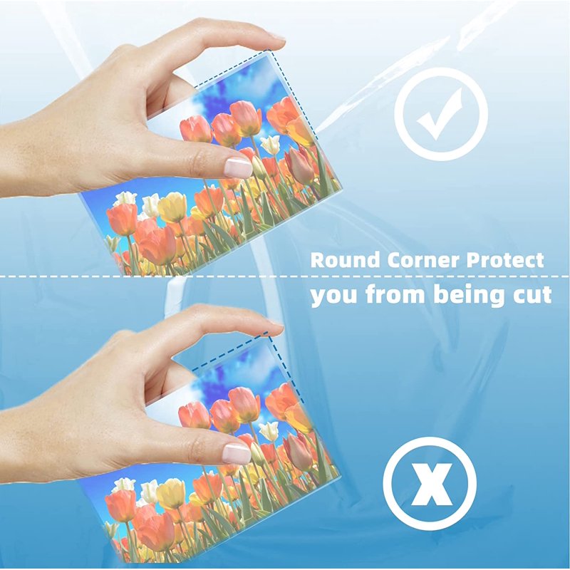 Laminating Pouches 5 Mil Thick for Business Cards Photos & Documents - Pack of 120
