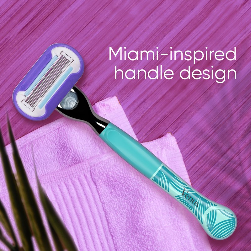 Venus Extra Smooth Swirl Women's Razor Reusable Handle & Refills - Pack of 5 or 6