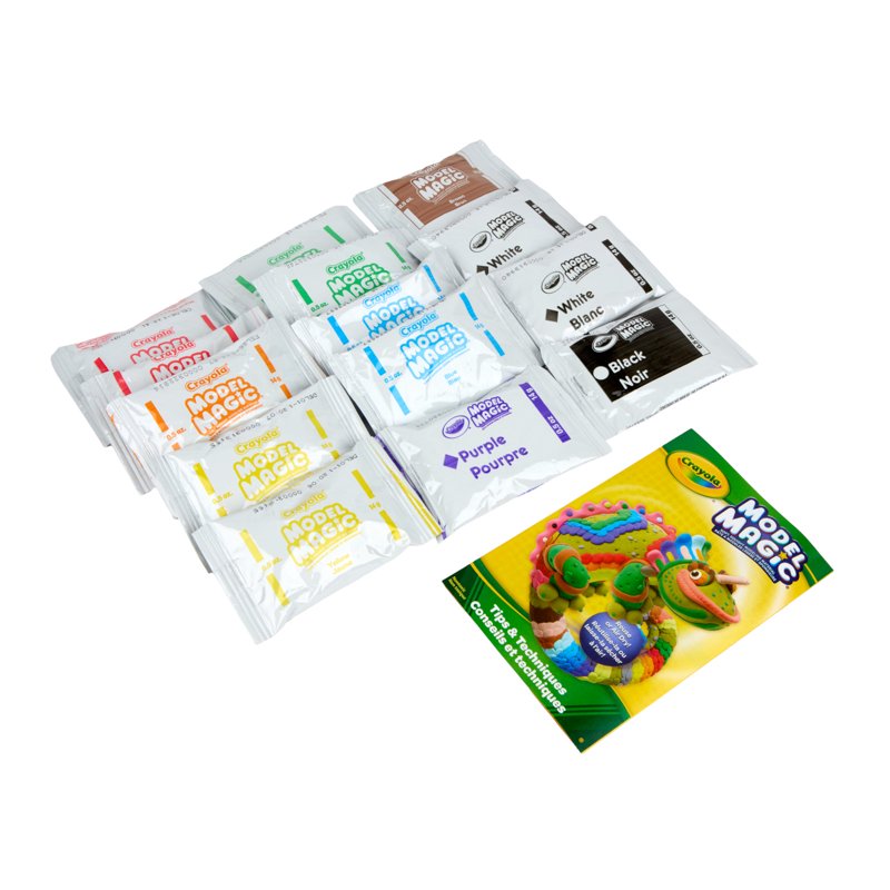 Crayola Model Magic Deluxe Variety Pack - 14 Vibrant Air-Dry Clay Sets for Kids & Art Projects