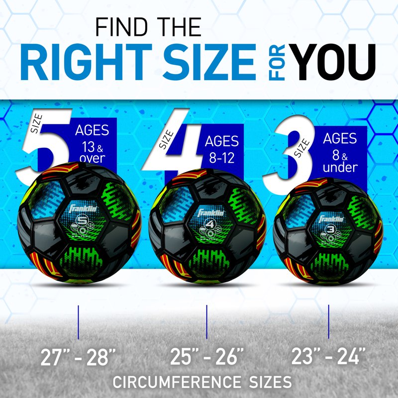 Mystic Kids Size 3 Soccer Ball with Pump - Soft Cover, Great for Toddlers