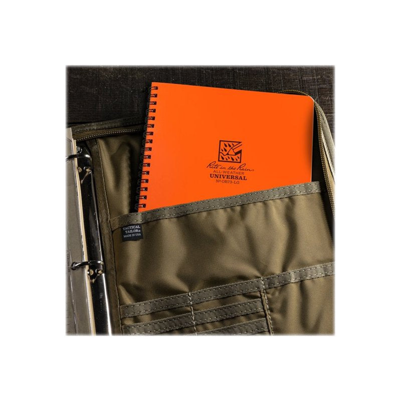 Spiral Notebook with Orange Cover, 42 Sheets, Wire-O Binding, 6.6x8.5 in