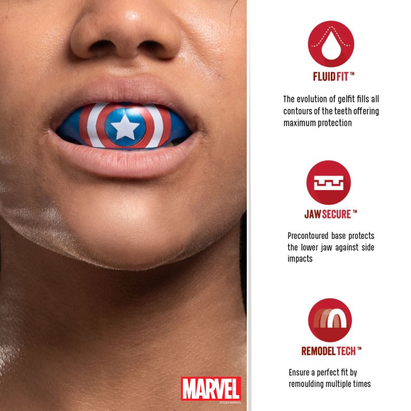 Remoldable Sport Mouthguard for Braces - Full Protection with Case