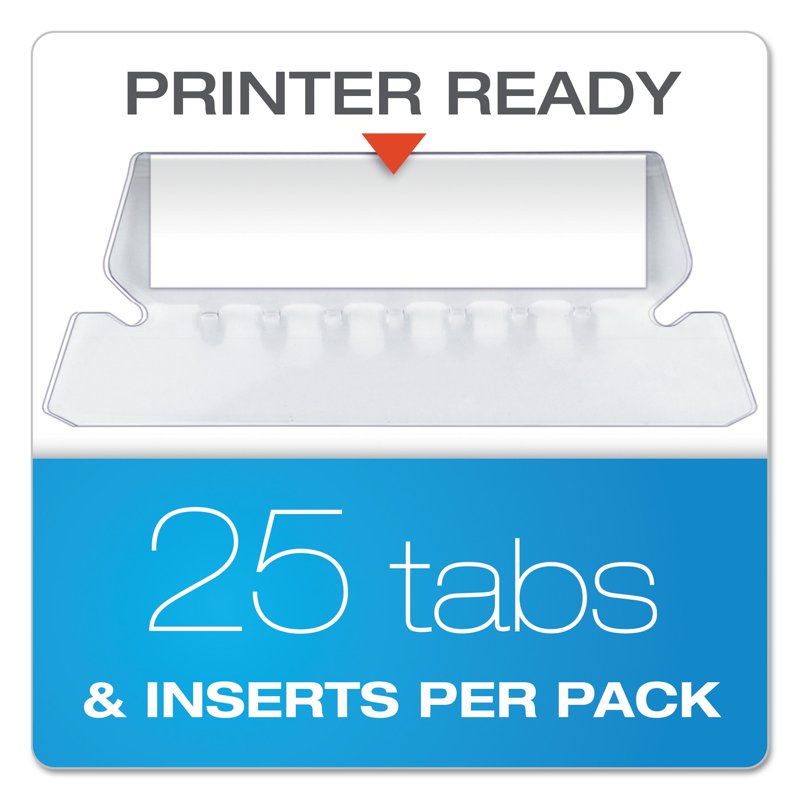 Reinforced Hanging File Folders - Extra Capacity Letter Size, 25 Pack
