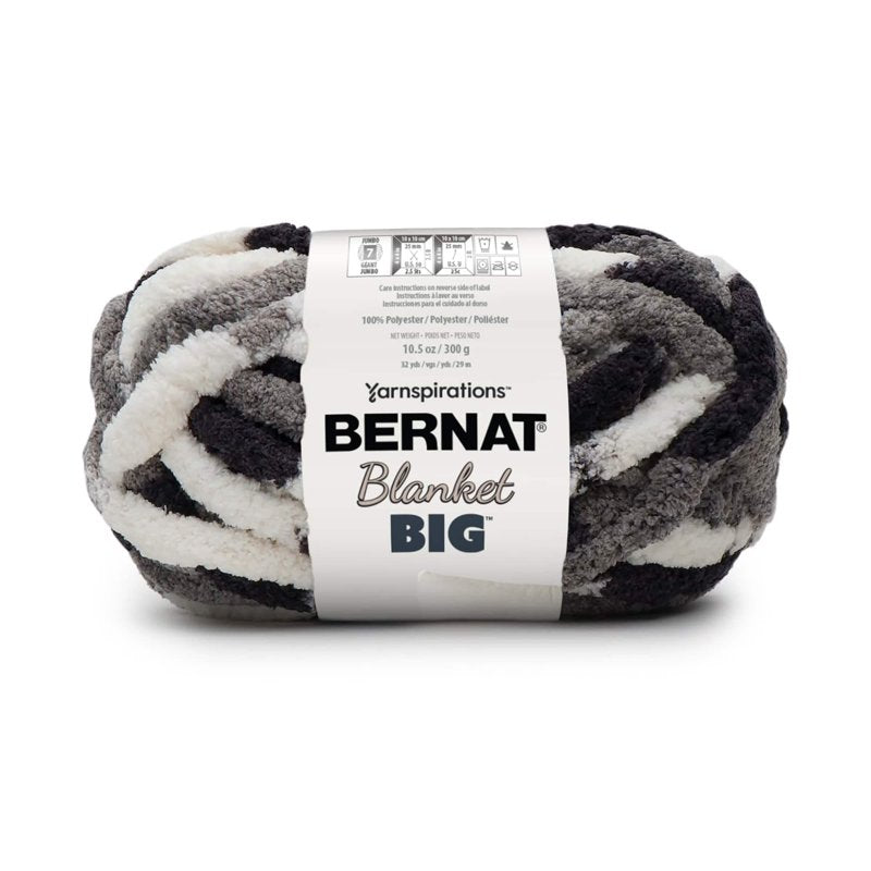 Bernat Blanket Big Jumbo Yarn Pack for Cozy Home Projects 12 Skeins