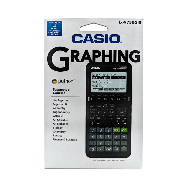 Casio FX-9750GIII Graphing Calculator for Students & College