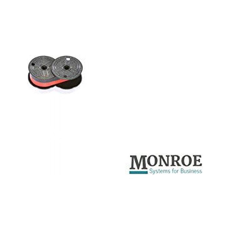 Universal Calculator Ribbon Spools Black & Red 12-Pack - High Saturation Ink
