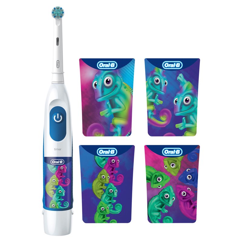 Kids Electric Toothbrush Pack - Color-Changing Bristles, Ages 3+
