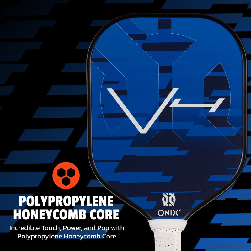 Onix V4 Pickleball Paddle with Polypropylene Core & Edge Guard