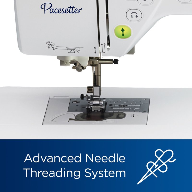 Computerized Sewing Machine with 100 Built-in Stitches & LCD Display
