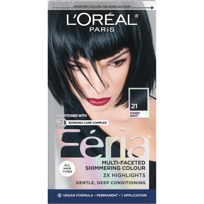 Permanent Hair Color Kit with Conditioner - Multiple Shades & Sizes