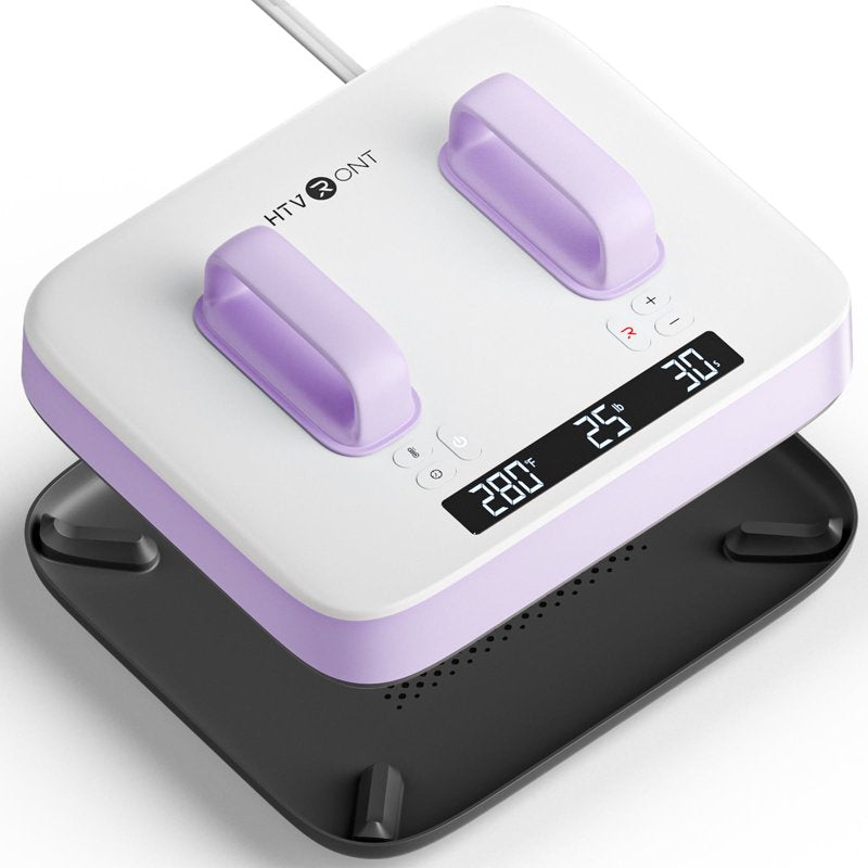 Portable 12x10 Inch Heat Press Machine for T-Shirts & Sublimation - Digital Pressure Display