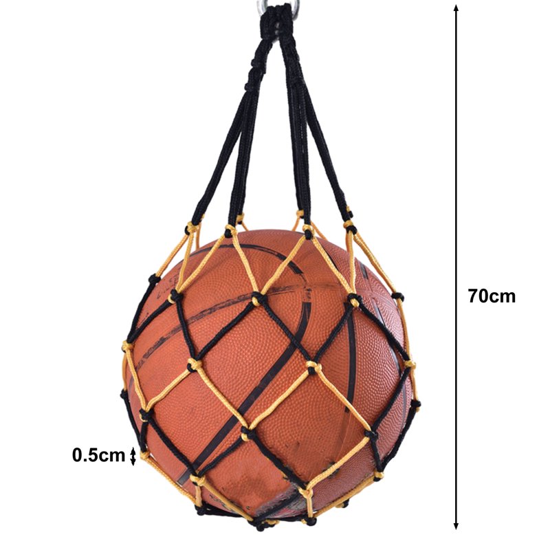 Multipurpose Basketball Net Bag - Heavy Duty Storage for Sports Balls & Equipment