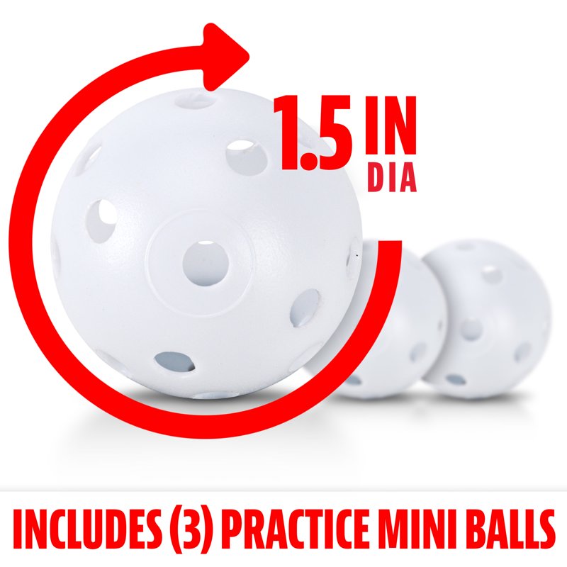 Baseball Training Bat and Ball Set - 30 Inch Lightweight Swing Trainer