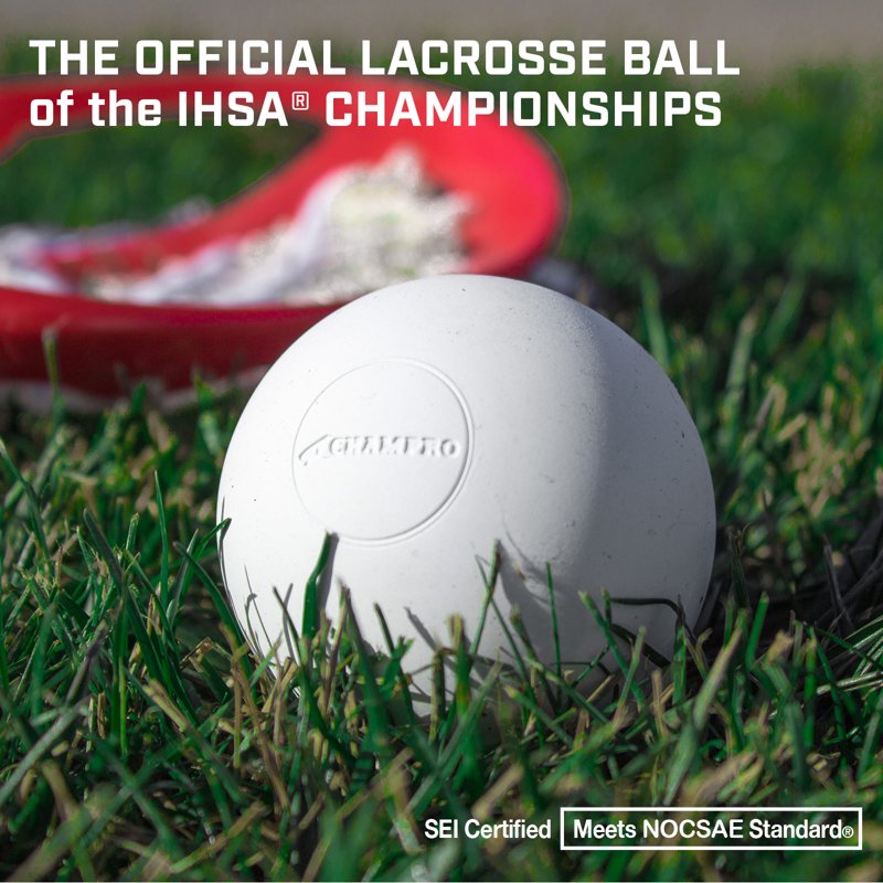3 Pack Lacrosse Balls - White, NOCSAE Certified for Tournament & Training