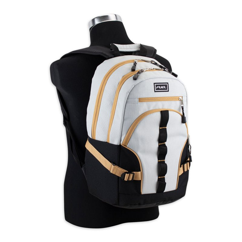 Unisex Multipocket Active Backpack with Laptop Storage - Durable & Lightweight
