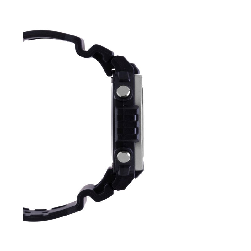 Digital Sport Watch with Stainless Steel Bezel and 10-Year Battery - Water Resistant