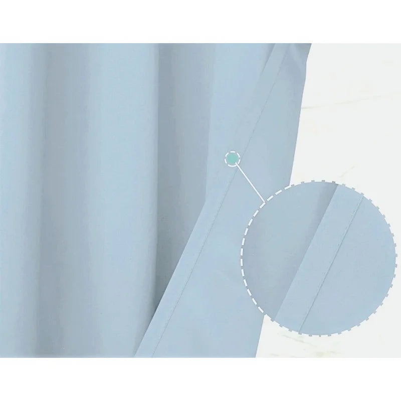 Thermal Blackout Window Curtain Panel Grommet Top 28x36 Inches - Multiple Colors