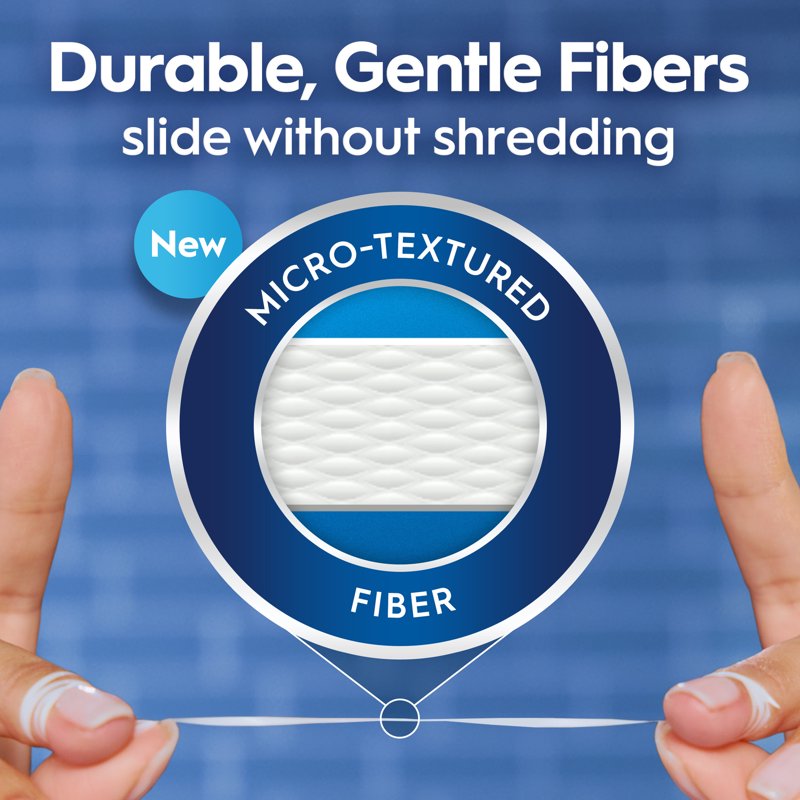 Dental Floss Pack - Deep Clean Micro-Textured Floss for Effective Plaque Removal