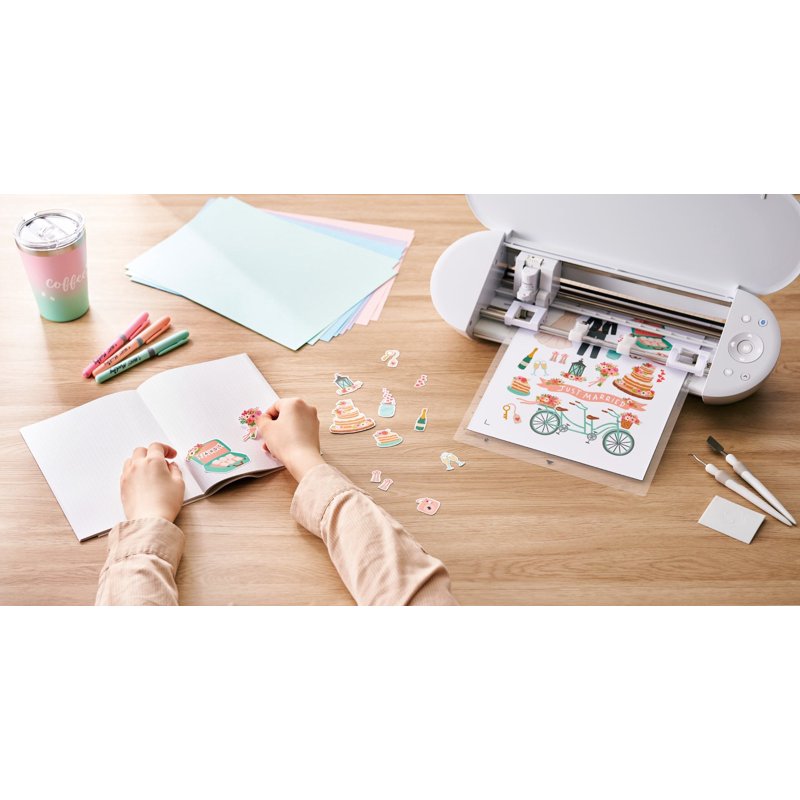 Silhouette Portrait 4 Cutting Machine - Wireless Bluetooth Die-Cut with AutoBlade & 50 Designs