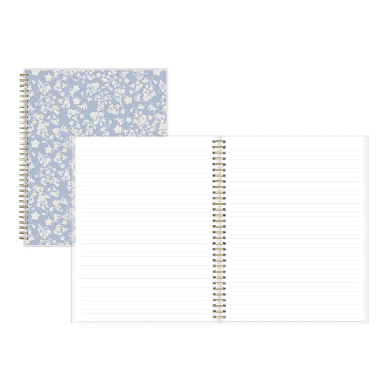 Blue Sky 8.5x11 Lined Notebook - Durable Cover, Perforated Pages
