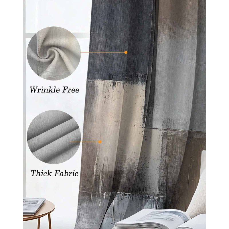 Blackout Curtain Panels with Thermal Insulation - Room Darkening Window Drapes