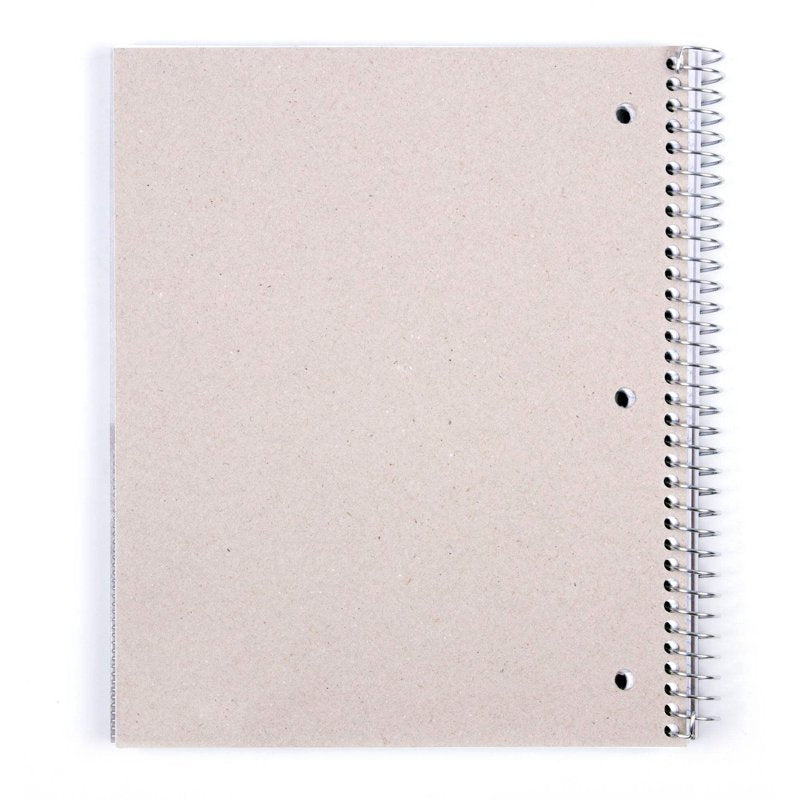 Durable 3-Subject Spiral Notebook Pack - 150 Sheets College Ruled