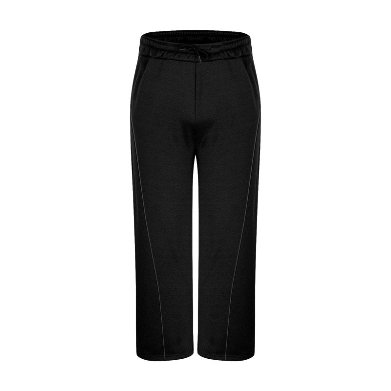 Women's Athletic Sweatpants with Deep Pockets - 7/8 Stretch Ankle Joggers for Lounge, Travel, and Work