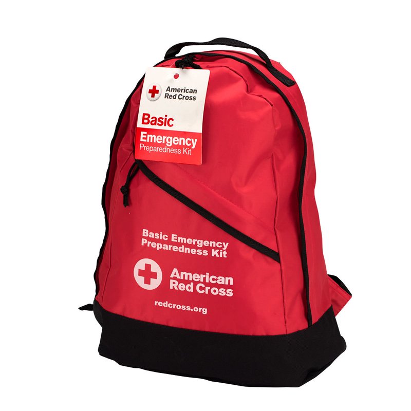 Emergency Preparedness 3-Day Backpack with First Aid & Survival Supplies