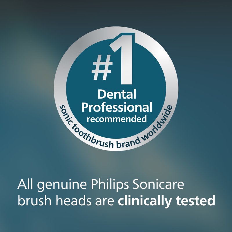 Electric Toothbrush Replacement Heads - Contoured Bristles for Philips Sonicare, 6 Pack