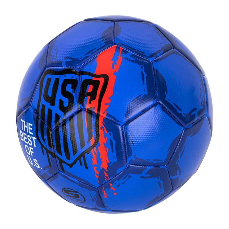 Franklin Sports US Soccer Federation Soccer Ball Size 5 - Blue
