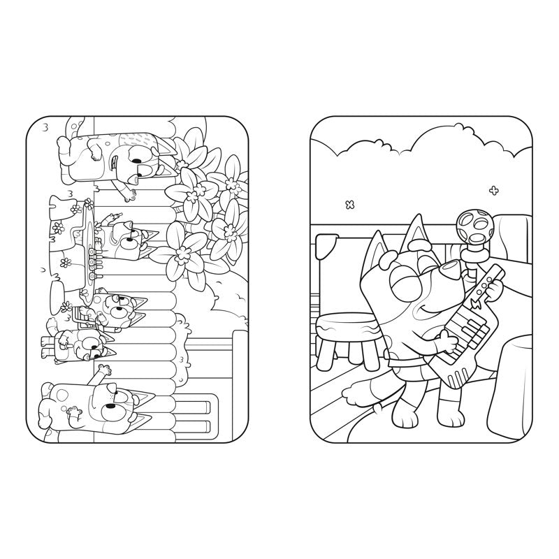 Bluey Coloring Book for Kids - 64 Pages of Fun and Imagination