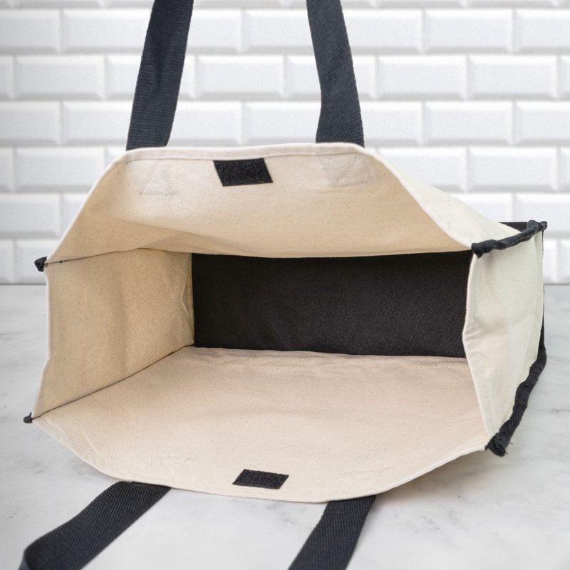 Personalized Cotton Canvas Tote Bag - Natural Eco-Friendly Reusable Bag