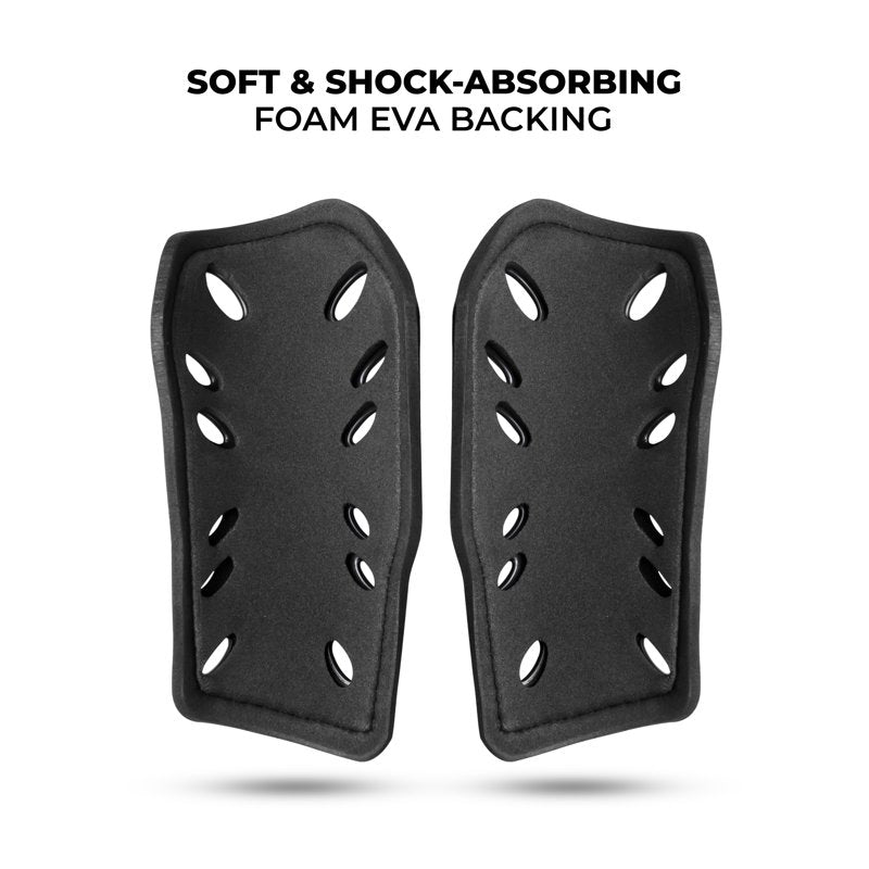 Soccer Shin Guards with Sleeve - Medium, Black (Variation: M) by Athletic Works