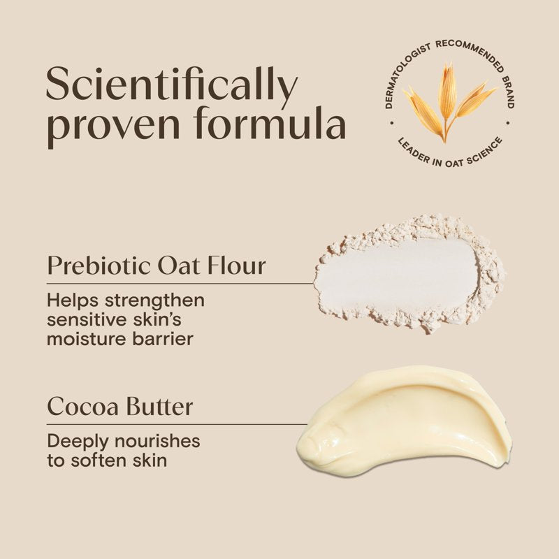 Aveeno Daily Moisturizing Lotion with Cocoa Butter Vanilla Scent 18 oz