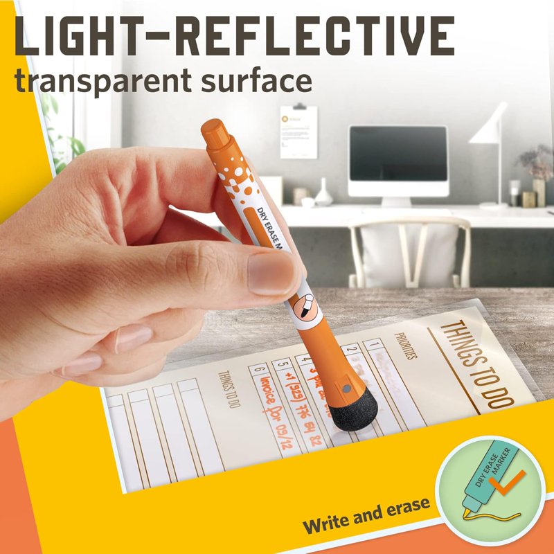 Large Laminating Pouches 11.5 x 17.5 Inches, 3 Mil Glossy Finish, Pack of 20