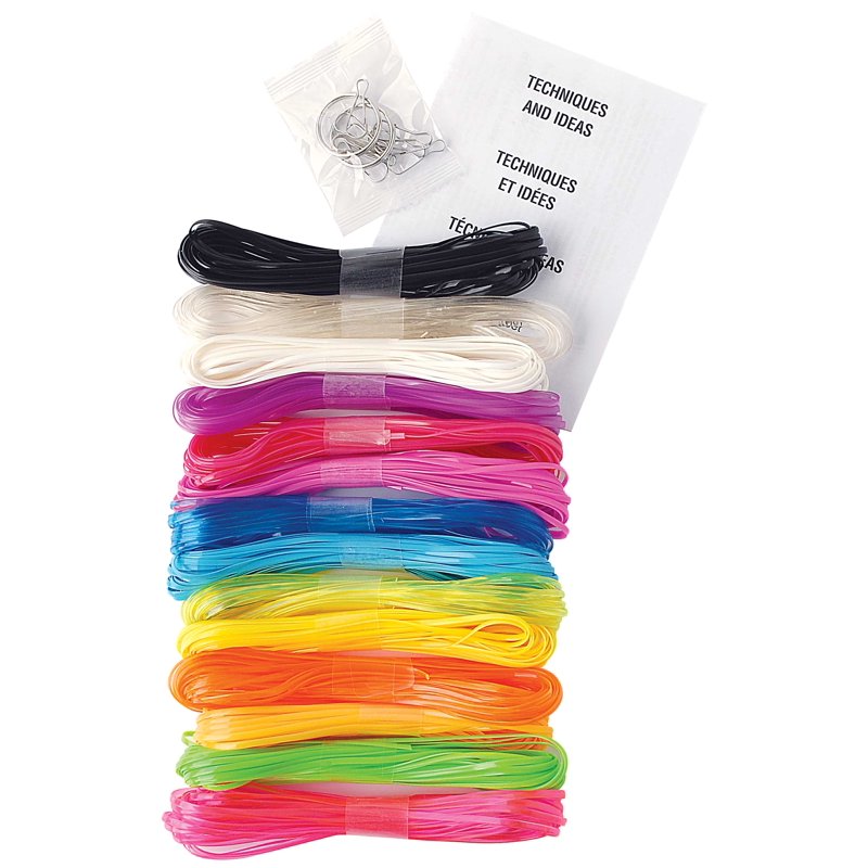 Neon CraftLace Mega Pack for Jewelry Stringing & Craft Projects