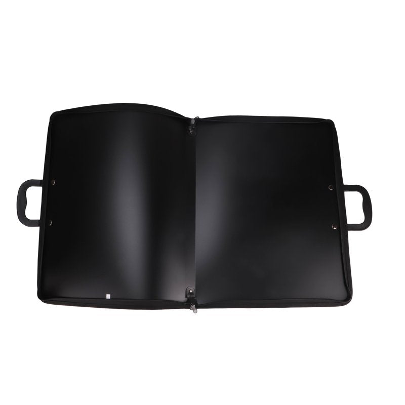 17x22 Inch Hard-Shell Art Portfolio with Zipper and Carry Handles